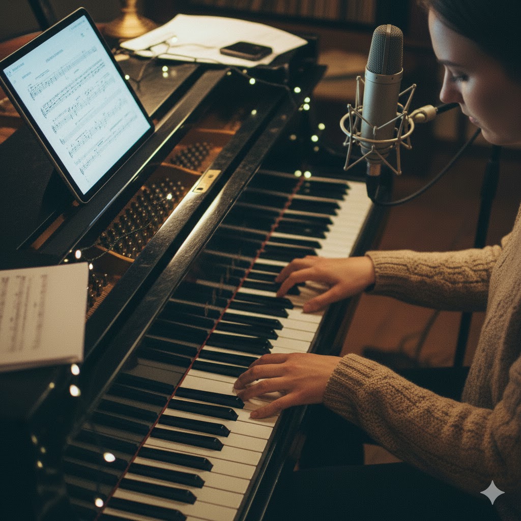 hướng dẫn piano đêm hát