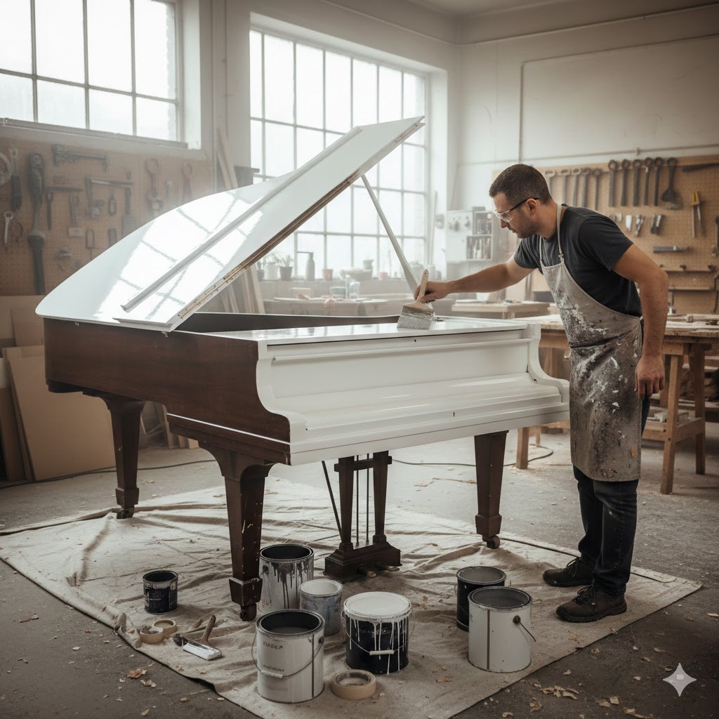 Sơn đàn piano