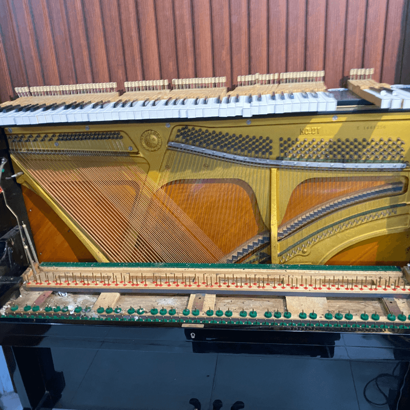 vì sao piano bị kẹt phím