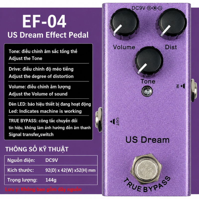 pedal guitar gia rẻ