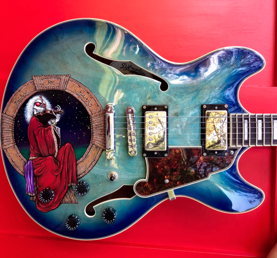 custom guitar điện