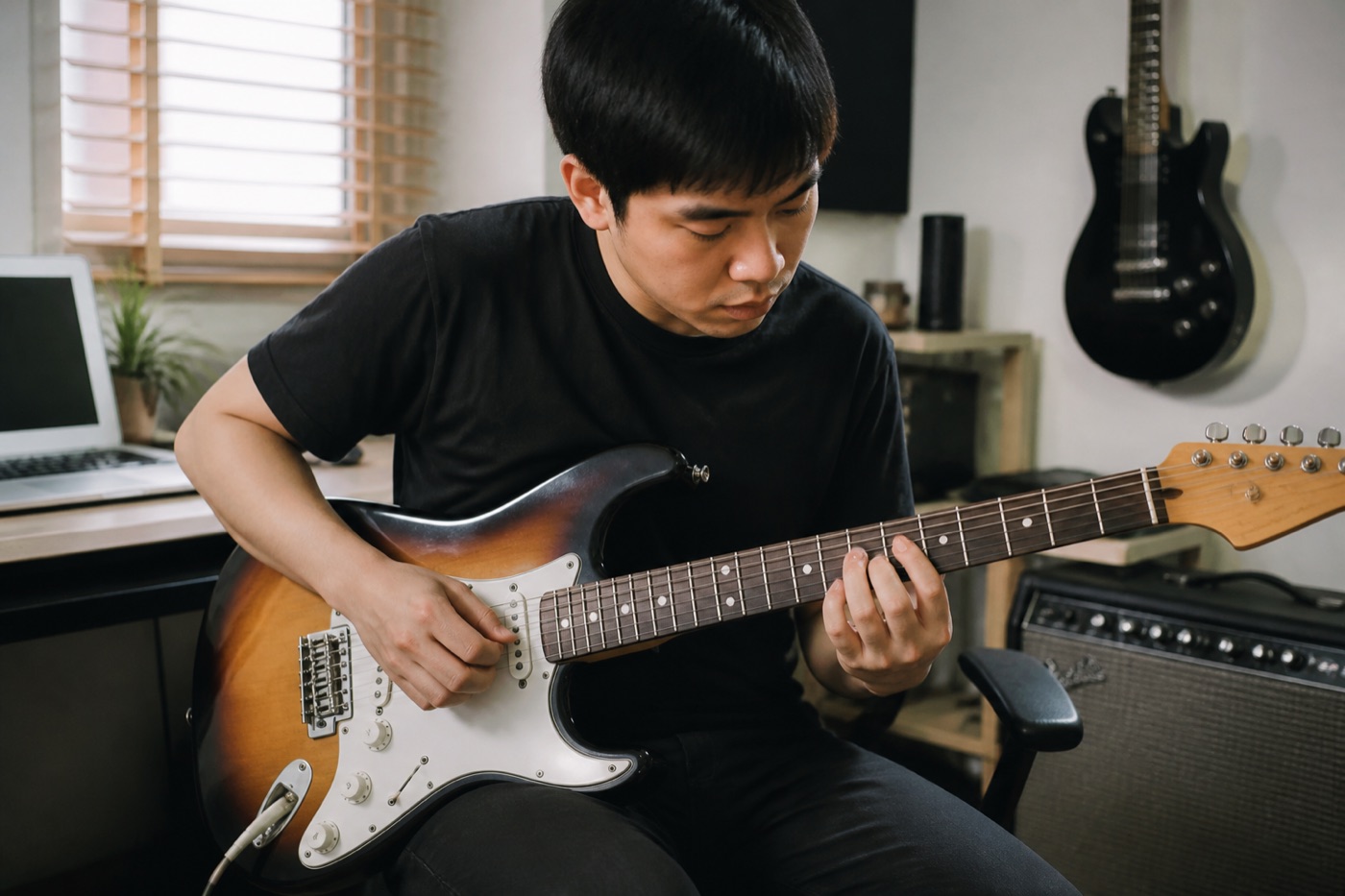 kinh nghiệm mua guitar điện cũ theo phong cách chơi